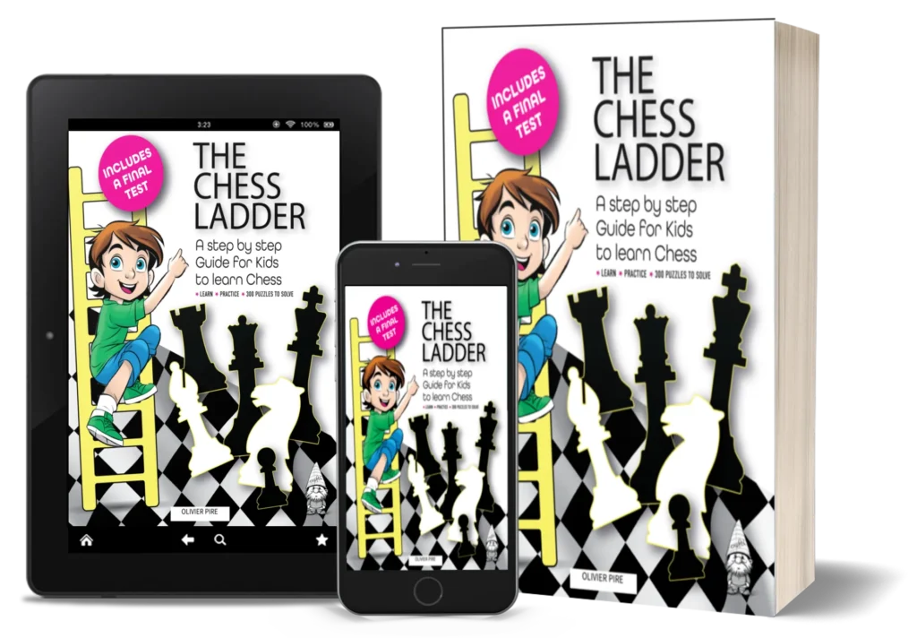 The Chess Ladder, a step by step guide for kids to learn chess